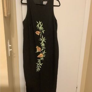Black dress size 14 gently worn